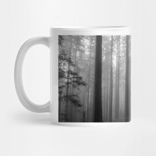 Spooky Mountainside Forest Mug